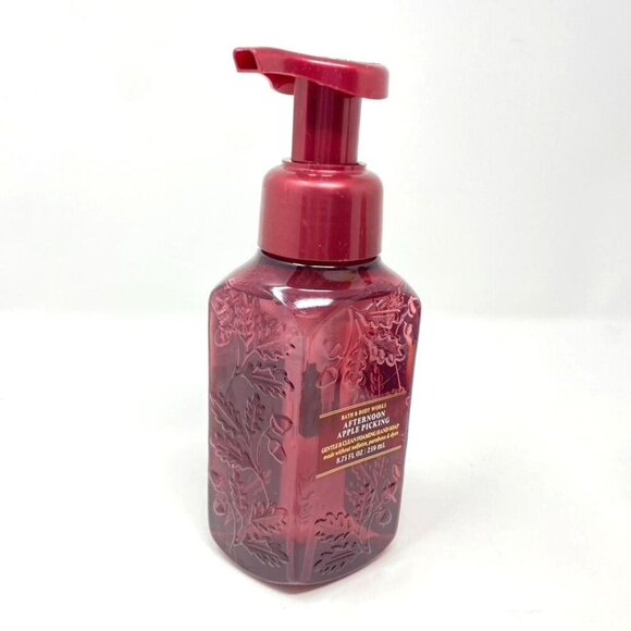 Bath & Body Works Afternoon Apple Picking Foaming Hand Soaps Set Of 2 - Picture 4 of 7